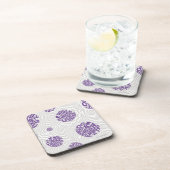 ウィリー・ウォンカのロゴサイケデリック・グラフィック コースター (右側)