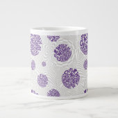 ウィリー・ウォンカのロゴサイケデリック・グラフィック ジャンボコーヒーマグカップ (正面)