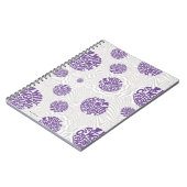 ウィリー・ウォンカのロゴサイケデリック・グラフィック ノートブック (左側)