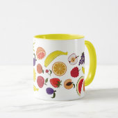 ウィリー·ウォンカリック可能な壁紙パターン マグカップ (正面右)