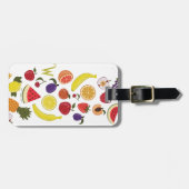 ウィリー·ウォンカリック可能な壁紙パターン ラゲッジタグ (正面横)