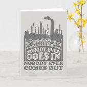 ウィリー・ウォンカ工場 – 誰も入らない カード (黄色い花)