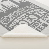 ウィリー・ウォンカ工場 – 誰も入らない シェルパブランケット (3/4)