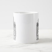 ウィリー・ウォンカ工場 – 誰も入らない ジャンボコーヒーマグカップ (正面)