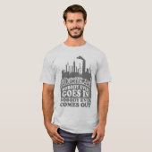 ウィリー・ウォンカ工場 – 誰も入らない Tシャツ (正面フル)