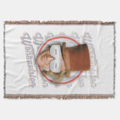 ウィリー・ウォンカ・イン・ウォンカヴィション・ゴーグルズ スローブランケット (正面)