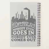 ウィリー・ウォンカ・ファクトリー – 誰も入場しない プランナー手帳 (裏面)