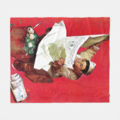 ウィリー・ギリスオンKP フリースブランケット (正面(横))