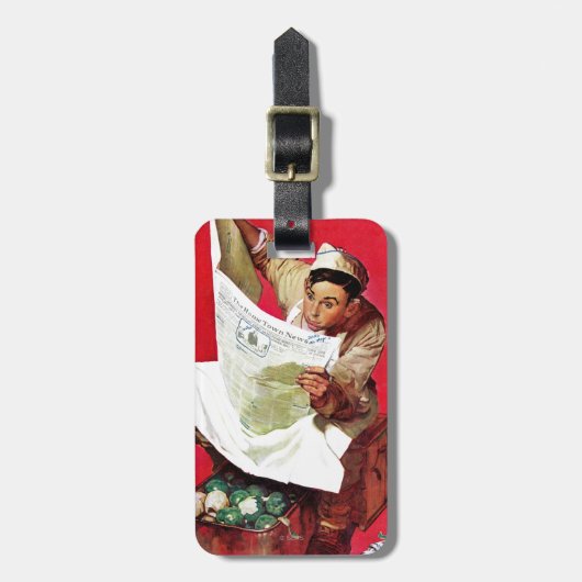 ウィリー・ギリスオンKP ラゲッジタグ (正面縦)