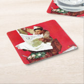 ウィリー・ギリス・オン・K.P スクエアペーパーコースター (アングル)