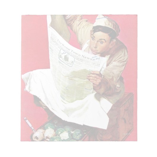 ウィリー・ギリス・オン・K.P ノートパッド (正面)