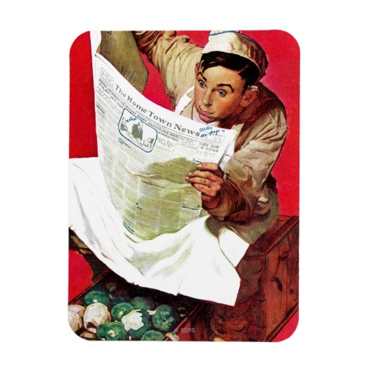 ウィリー・ギリス・オン・K.P マグネット (縦)