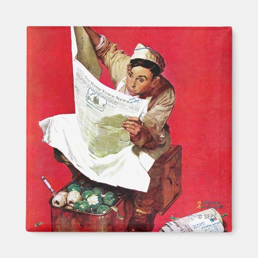 ウィリー・ギリス・オン・K.P マグネット (正面)