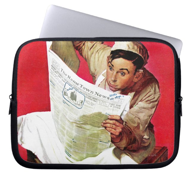 ウィリー・ギリス・オン・K.P ラップトップスリーブ (正面)