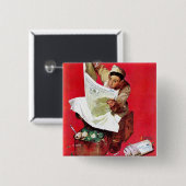 ウィリー・ギリス・オン・K.P 缶バッジ (正面&裏面)