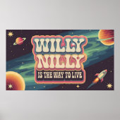 ウィリー・ニリーは生き方だ ポスター (正面)