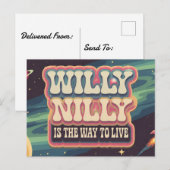 ウィリー・ニリーは生き方だ ポストカード (正面/裏面)