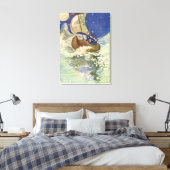 ウィリー・ポガニーのウィン・ケン、ブリンケン、ノド キャンバスプリント (インサイチュ (寝室))