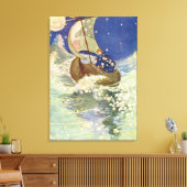 ウィリー・ポガニーのウィン・ケン、ブリンケン、ノド キャンバスプリント (インサイチュ (リビング))