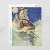 ウィリー・ポガニーのウィン・ケン、ブリンケン、ノド ポストカード (正面/裏面)