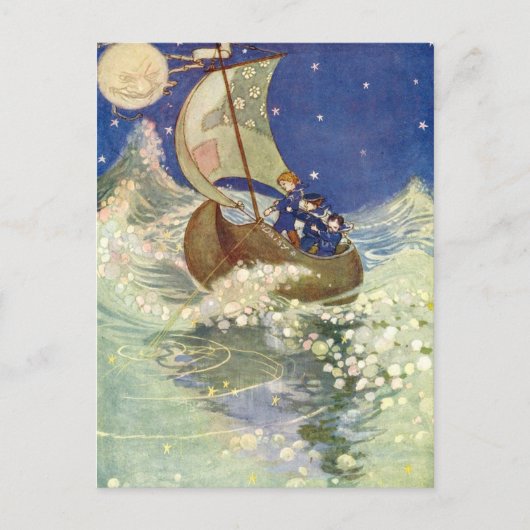 ウィリー・ポガニーのウィン・ケン、ブリンケン、ノド ポストカード (正面)