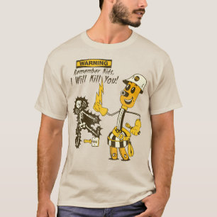 ウィリー・ワイレッドハンドの電気で死ぬ Tシャツ