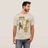 ウィリー・ワイレッドハンドの電気で死ぬ Tシャツ (正面フル)