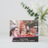 ウィルとケイト王室の結婚ズ ポストカード (スタンド正面)