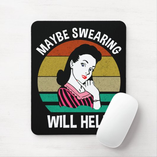 ウィルの嫌みを口に救済するおもしろいことわざ マウスパッド (マウス)