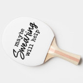 ウィルを罵救済る?  卓球ラケット (横)