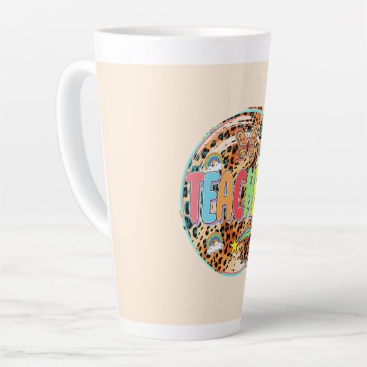 ウィルインスパイアリーの – はっきりしたフローラ・トリビュート カフェラテマグ (左アングル)