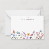 ウィルエレガントフォワー春夏フローラ ノートカード (正面)