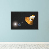 ウィルキンソンマイクロ波異方性プローブ キャンバスプリント (インサイチュ (ウッドフロア))