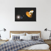 ウィルキンソンマイクロ波異方性プローブ キャンバスプリント (インサイチュ (寝室))