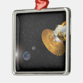 ウィルキンソンマイクロ波異方性プローブ メタルオーナメント (左)