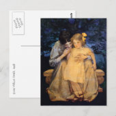 ウィルコックの『母と子』 ポストカード (正面/裏面)