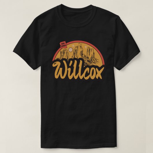 ウィルコックス アリゾナTシャツ Tシャツ (デザイン正面)