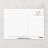 ウィルコブランドりんごヴィンテージラベル ポストカード (裏面)