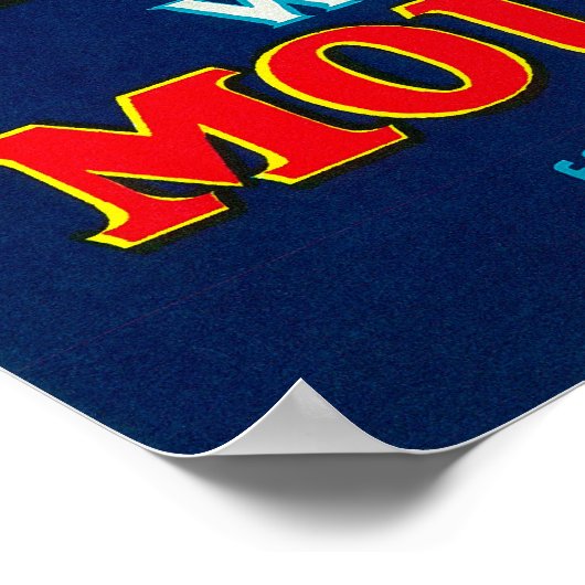 ウィルシャーのオークグレンのリンゴのクラートラベル ポスター (角)