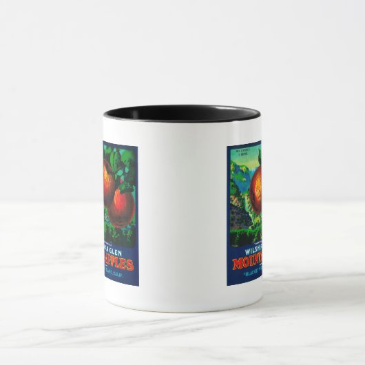 ウィルシャーのオークグレンのリンゴのクラートラベル マグカップ (中央)