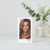 ウィルシャー俳優モデル | Pro Business通話カード 名刺 (スタンド正面)