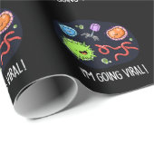 ウィルスウイルスおもしろいプンダークBG ラッピングペーパー (ロールコーナー)