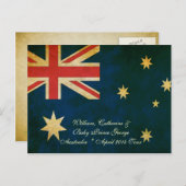 ウィルズ・ケイトとベビージョージ・オーストラリア2014はがき ポストカード (正面/裏面)