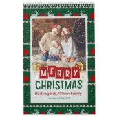 ウィルソンの家族カレンダーでクリスマスを楽しむ カレンダー (カバー)