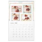 ウィルソンの家族カレンダーでクリスマスを楽しむ カレンダー (1月 2026)