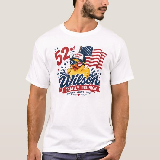 ウィルソンの第52回家族再会 Tシャツ (正面)