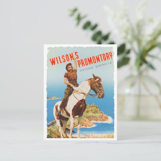 ウィルソンの高級オーストラリアのヴィンテージ旅行 ポストカード (スタンド正面)