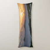 ウィルソンズプロムビクトリアオーストラリアサンセットランドスケープ ボディピロー (裏面 (縦))