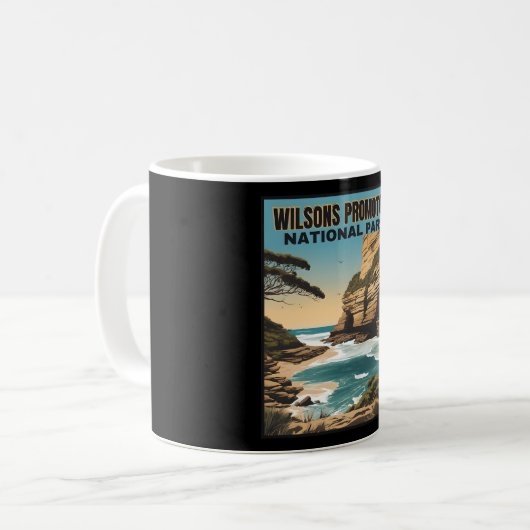 ウィルソンズプロモ�ントリーザエンドレスホライゾン コーヒーマグカップ (正面左)