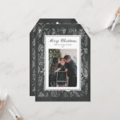 ウィルソン一家と共に楽しいクリスマス 2026  より クリスマスのご挨 カード (正面/裏面インサイチュ)